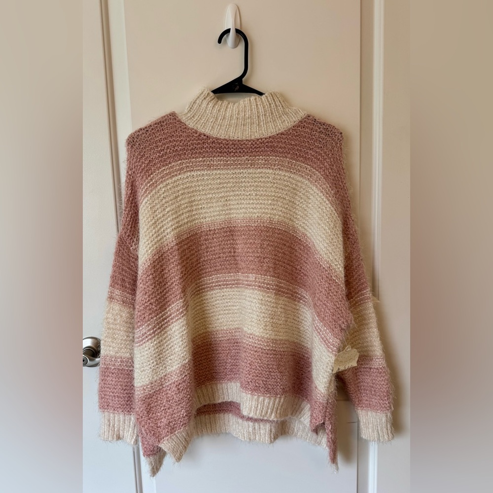 NWT Altar’d State Cozy Stripped Sweater